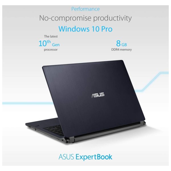 Asus ExpertBook Core i5-10210U 8GB RAM 256GB SSD Win10Pro Black 14" 2 Year (P1440FA-FA2029R)