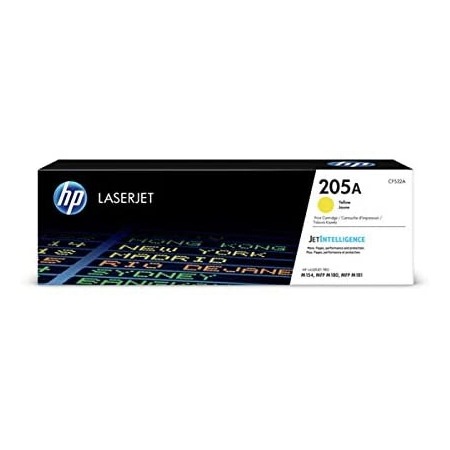 HP 205A Yellow Original LaserJet Toner Cartridge (CF532A)