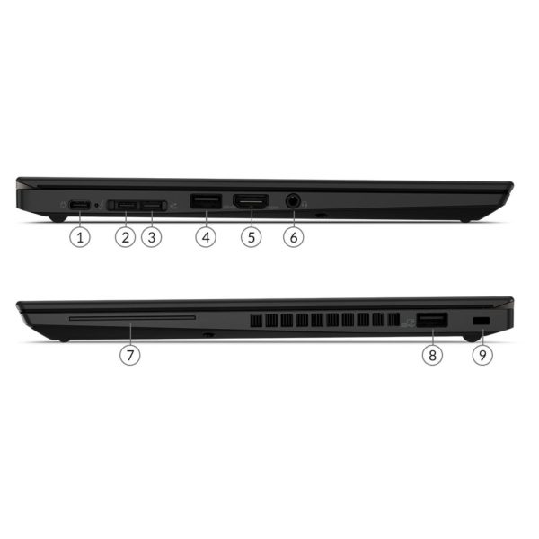 Lenovo ThinkPad X13 20T2003GAD Core i5 8GB DDR4 256GB SSD 13.3″ FHD Windows 10 Pro 3Y Warranty Black