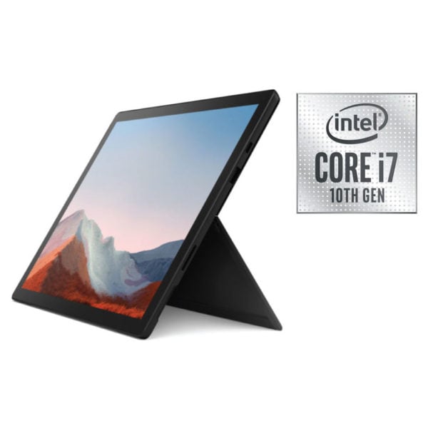 Microsoft Surface Pro 7+ (2019) - Intel Core i7 / 12.3inch PixelSense Display / 16GB RAM / 256GB SSD / Windows 10 Pro / Black - [1NC-00021]