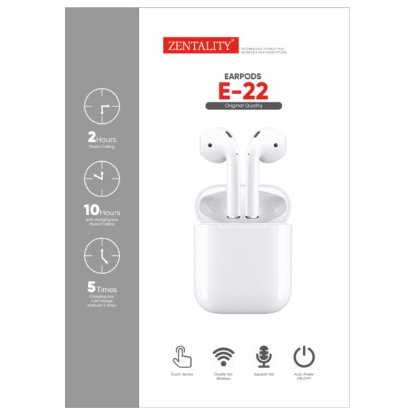 Zentality E22 Earpods White