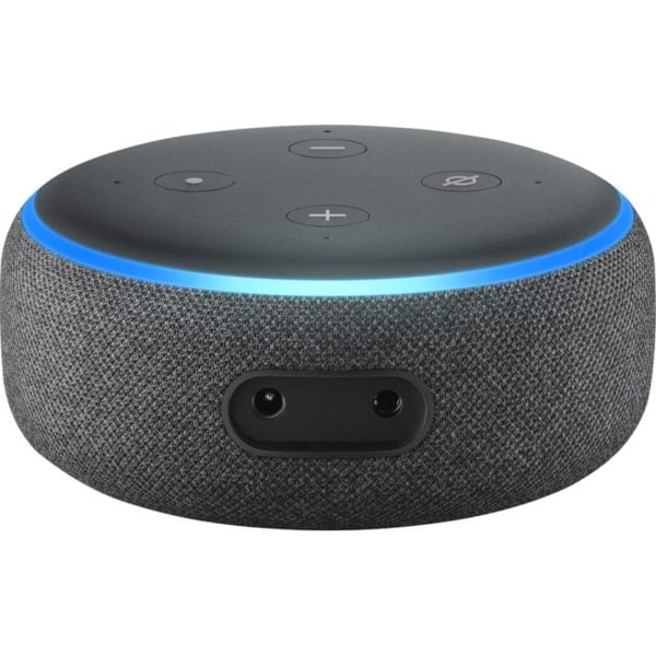 Amazon Echo Dot (3rd Generation) Smart Speaker with Alexa - Charcoal (International Version)