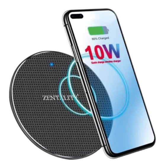 PanzergGlass™ Case Friendly Screen Protector for Samsung X Cover Pro (7227) + Clear Case (257) + Zentality WPB001 Wireless Charger + Zentality E22 Earpods + Zentality S010 Fitness Tracker