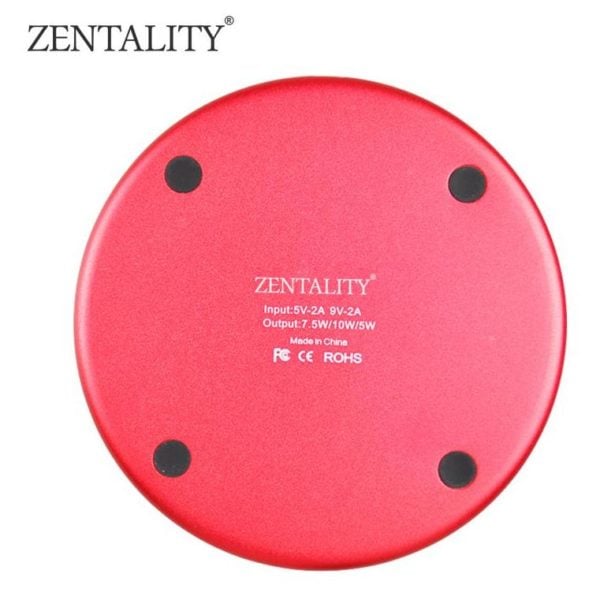 Zentality WPB001 Wireless Charger Gray