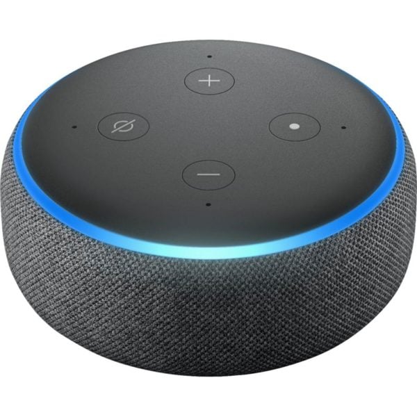 Amazon Echo Dot (3rd Generation) Smart Speaker with Alexa - Charcoal (International Version)