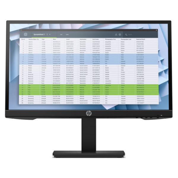 HP 7UZ36AA P22h G4 FHD Display 21.5" Monitor