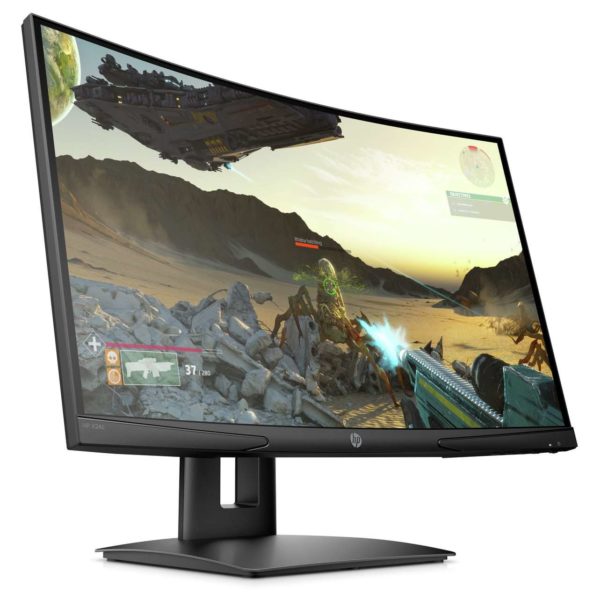 HP 9FM22AA X24c FHD Curved 23.6"Monitor