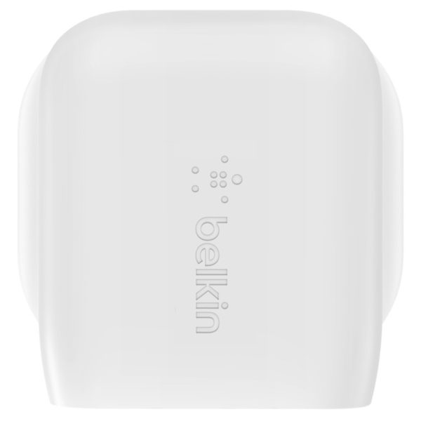 Belkin BKN-F7U096MY04-WHT BOOST↑CHARGE™ 18W USB-C PD Wall Charger + USB-C to Lightning Cable White