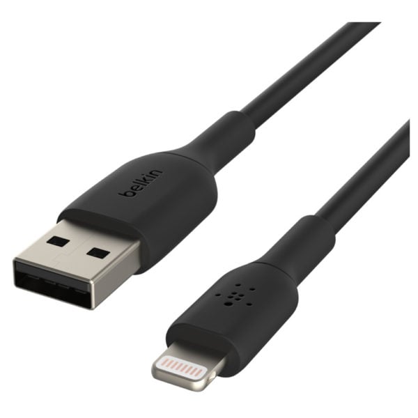 Belkin BKN-CAA001BT3MBK Boost Charge USB-A to Lightning PVC Cable 3Meter - Black