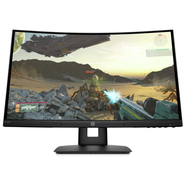 HP 9FM22AA X24c FHD Curved 23.6"Monitor