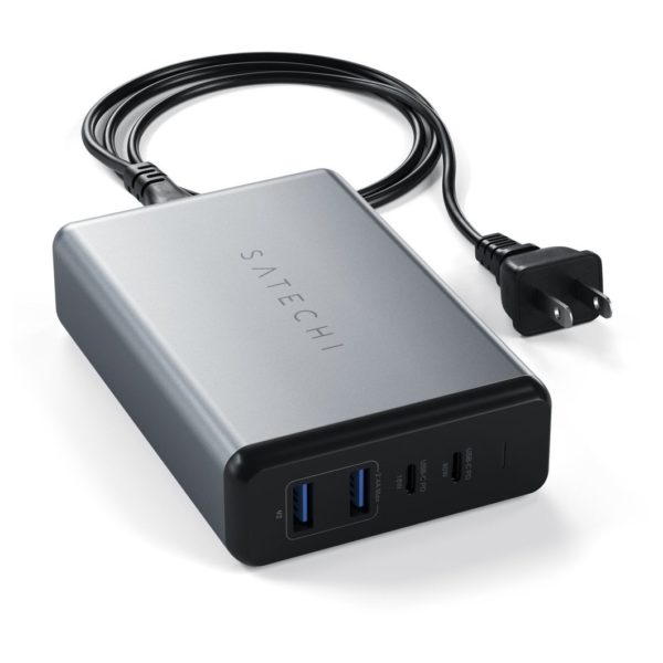 Satechi ST-TC108WM-UK 108W PRO USB-C PD Desktop Charger Space Grey