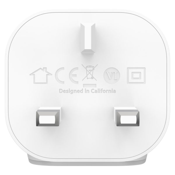 Belkin BKN-F7U096MY04-WHT BOOST↑CHARGE™ 18W USB-C PD Wall Charger + USB-C to Lightning Cable White