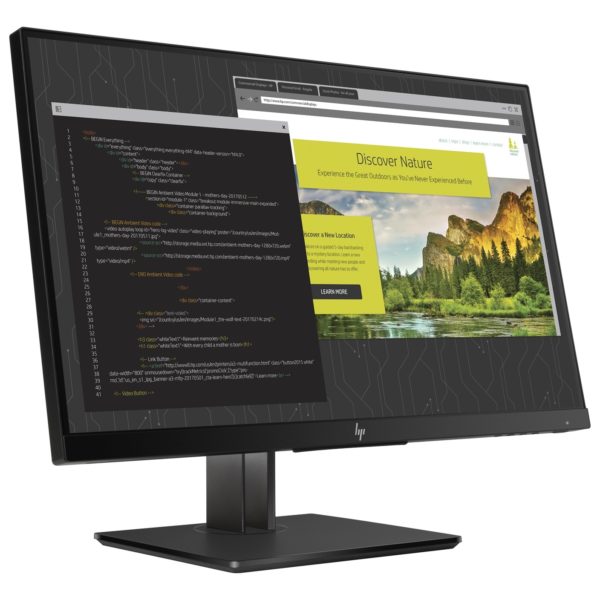 HP 1JS07A8 Z24nf G2 FHD IPS 23.8" Monitor