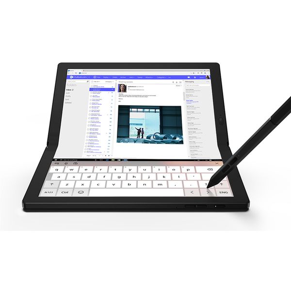 Lenovo ThinkPad X1 20RK0026AD 2-in-1 Laptop - Core i5 1.4GHz 8GB 512GB Win10 13.3inch QXGA Black English/Arabic Keyboard