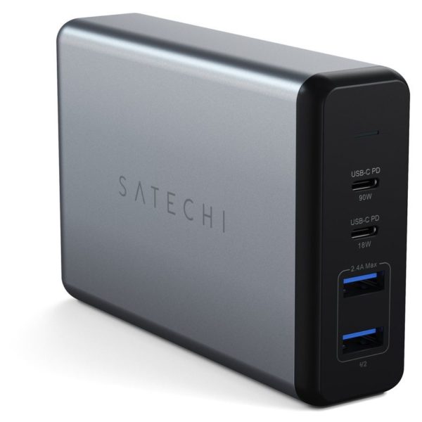 Satechi ST-TC108WM-UK 108W PRO USB-C PD Desktop Charger Space Grey