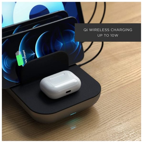 Satechi STWCS5PMUK Dock5 Multi-Device Charging Station with Wireless Charging