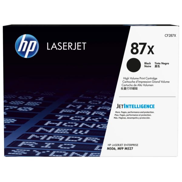 HP 87X CF287XC High Yield Black Original LaserJet Toner Cartridge