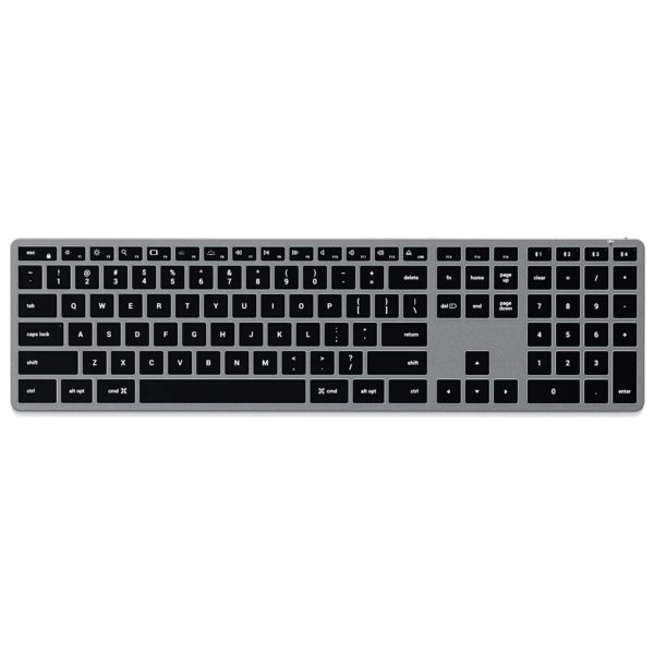 Satechi ST-BTSX3M Ultra Slim Backlit X3 - Bluetooth Keyboard Space Gray