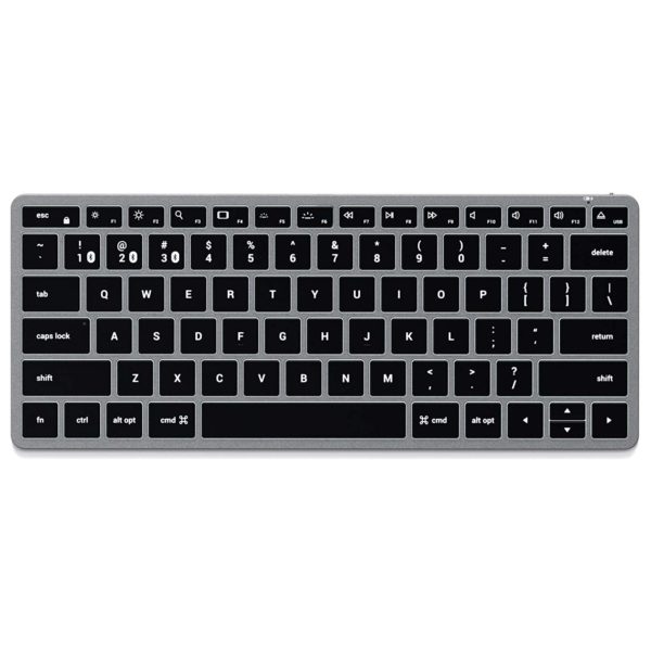 Satechi ST-BTSX1M Ultra Slim Backlit X1 - Bluetooth Keyboard Space Gray