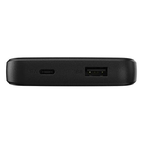 Otterbox OTBX-78-52563 Fast Charge Power Bank 10,000 mAh USB-A & USB-C 18W PD Black