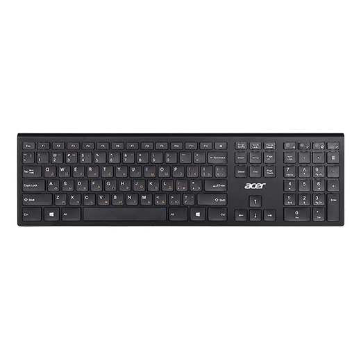 Acer GP.ACC11.00M Combo 100 Wireless Key Board + Mouse Black