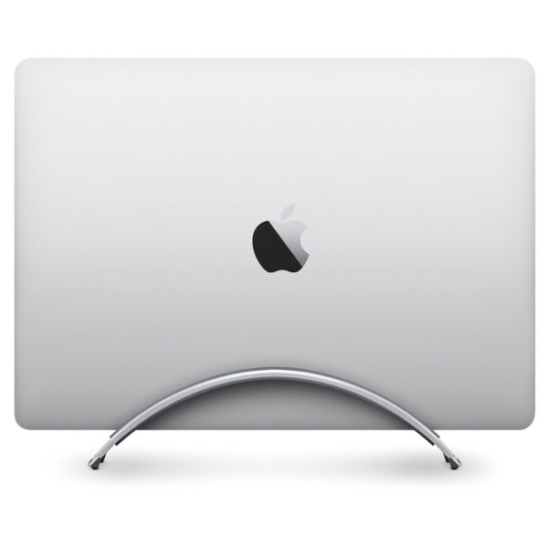 Twelve South BookArc - Vertical Stand for MacBook | Silver (12-2004)