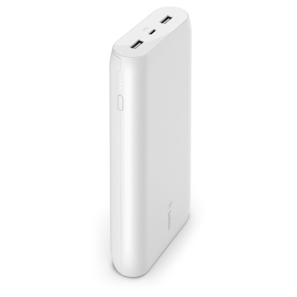 Belkin BKNBPB003BTWT BOOST↑CHARGE™ Power Bank 20K 15W USB-C In USB-A Out White