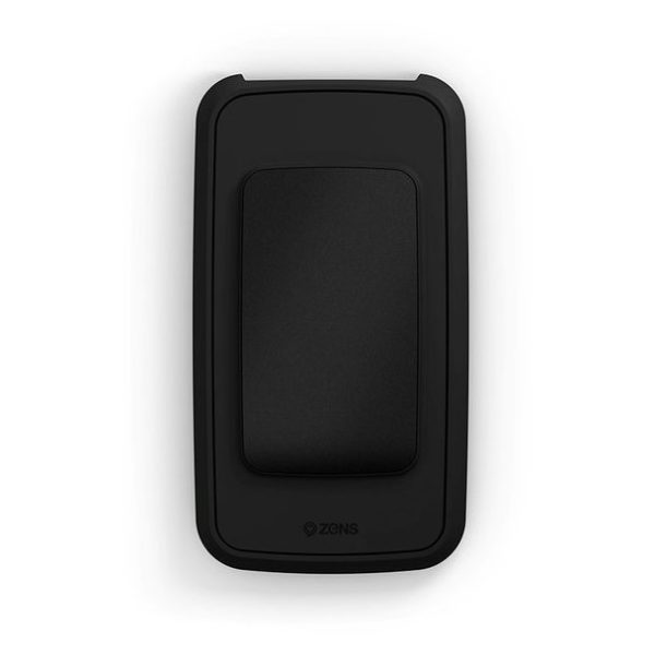 Zens ZE-PB03B Wireless Power Bank with Adhesive Grip 4,500 mAh Black