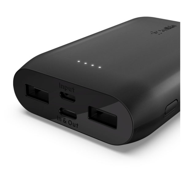 Belkin BKN-F8J267BTBLK BOOST↑CHARGE™ Power Bank 10K (Multi-port) 15W Black