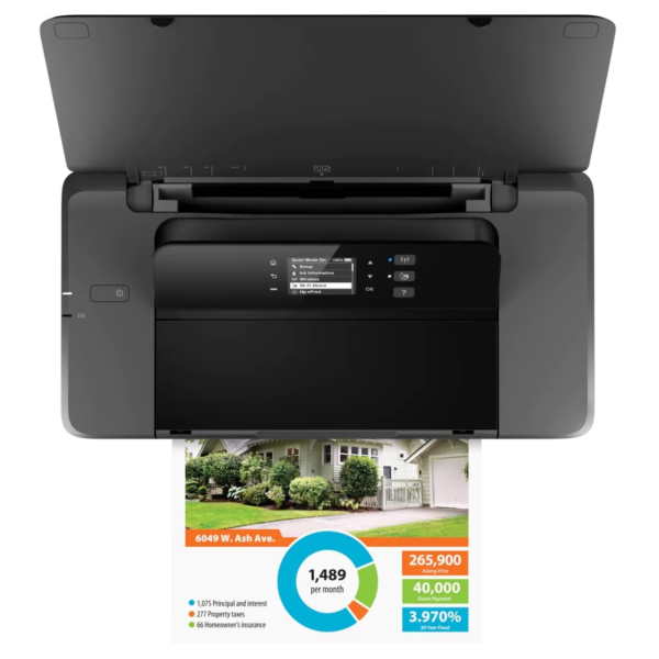 HP N4K99C OfficeJet 202 Mobile Printer Black