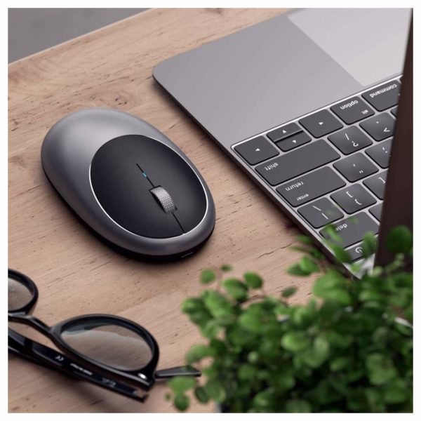 Satechi ST-ABTCMM M1 Wireless Mouse with Rechargeable Type-C Port Space Gray