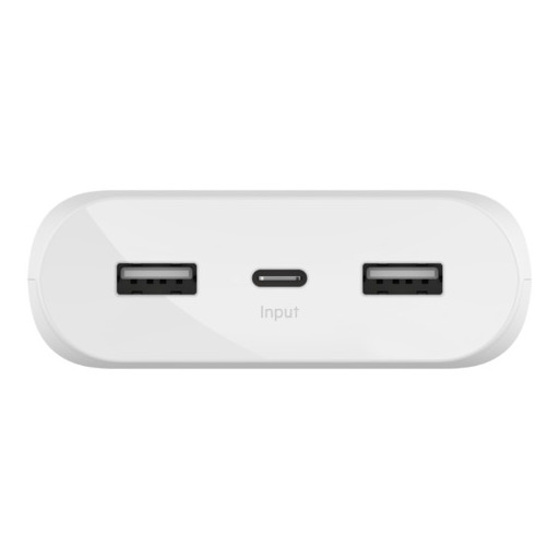Belkin BKNBPB003BTWT BOOST↑CHARGE™ Power Bank 20K 15W USB-C In USB-A Out White