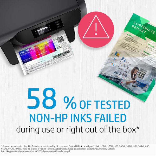 HP F6V16AE 123 Ink Cartridge Tri Color