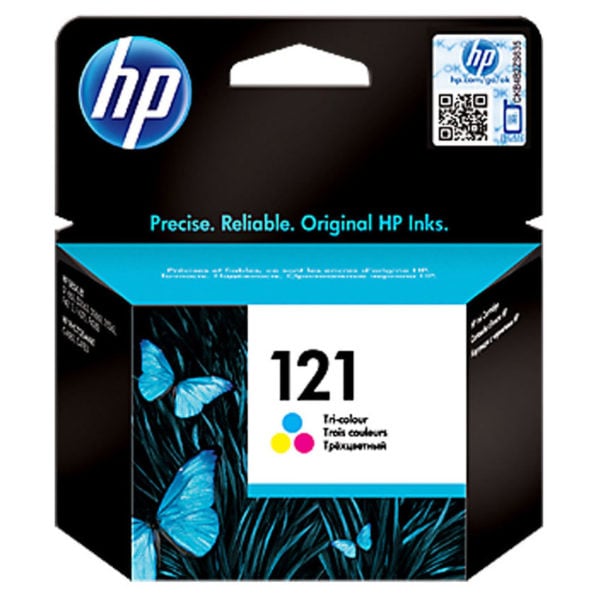 HP 121 Inkjet Cartridge Tri Color CC643HE