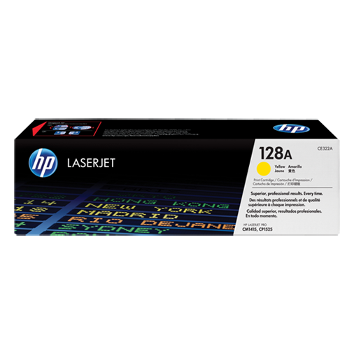 HP Laser Toner 128A Yellow CE322A