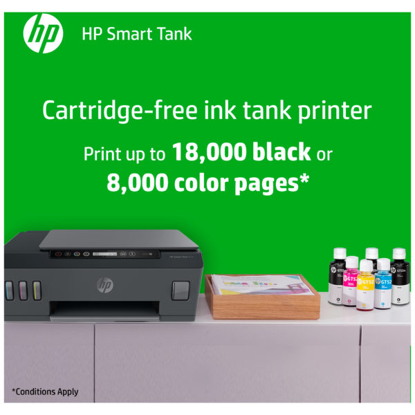 HP 3YW73A Smart Tank 519 Wireless All-in-One Ink Tank Printer