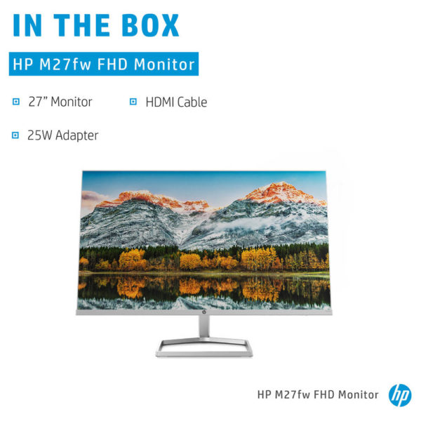 HP M27FW FHD Monitor 27inch - 2H1A4AS#ABV