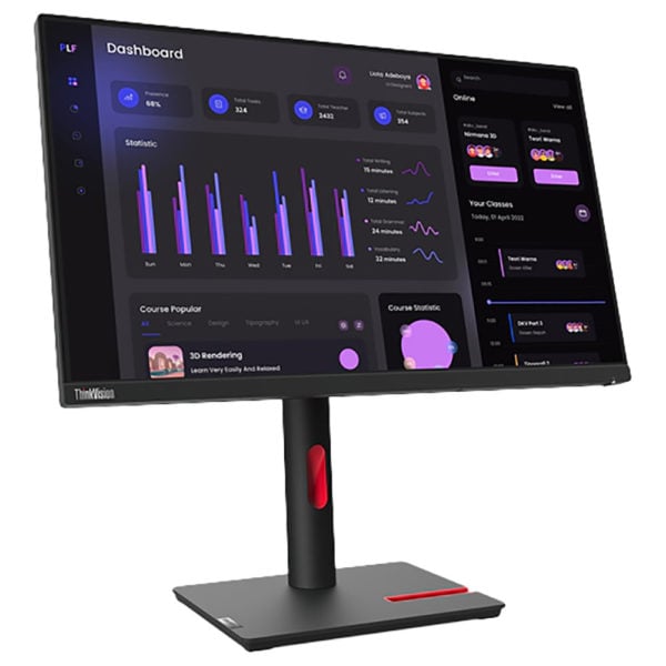 Lenovo ThinkVision T24i-30 FHD Monitor 24inch - 63CFMATXUK